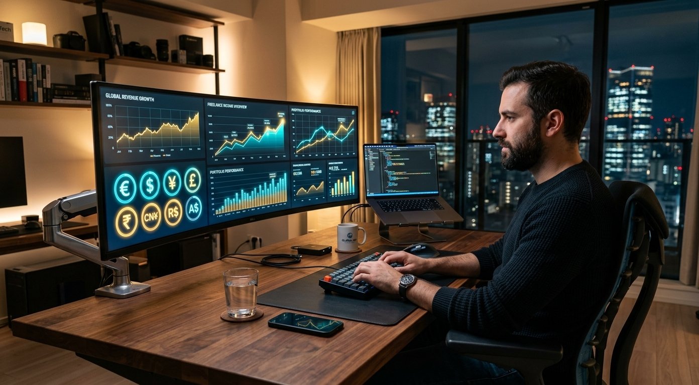 Freelance developer working on strategies for how to get high paying web development clients