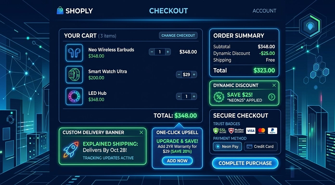 Shopify Checkout UI Extensions Customization - IgniteCrest Solutions